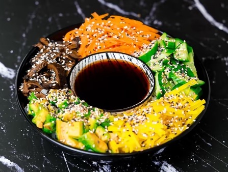 קערת פוקי צמחוני